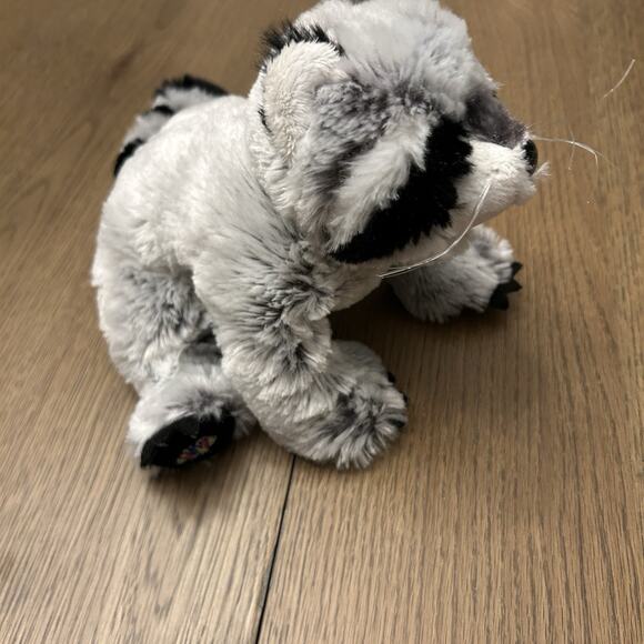 Ganz Webkinz Raccoon HM143 Gray No Code Rare Retired Plush Stuffed Animal - Picture 3 of 12